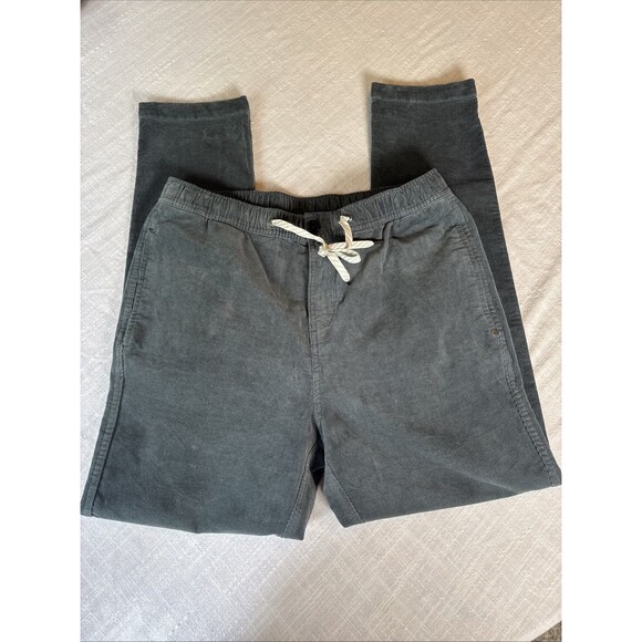 Vuori Optimist v440 Pull On Corduroy Drawstring Stretch Men's‎ Pants Size Large - Picture 1 of 11
